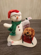 Hallmark 2024 WRAPPED IN JOY SNOWMAN w/ Sound & Motion Jingle Pals