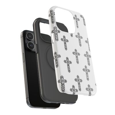artsy phone cases Pink Flamingo Magsafe iPhone Case, Artsy Aesthetic NYC Skyline Cityscape  Phone Case Cover for iPhone 13 14 15 Mini Pro Max Plus, NYC Gifts