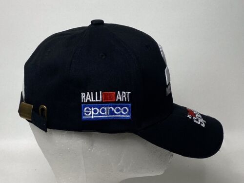 Mitsubishi SPARCO RalliArt Evo Outlander Mirage Eclipse Lancer Cap Hat Black - Picture 7 of 9