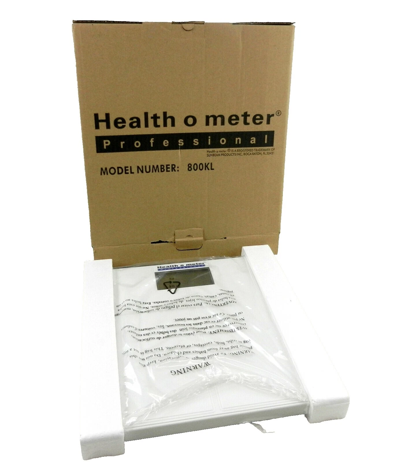 Balanza de Baño Digital Sunbeam Blanco