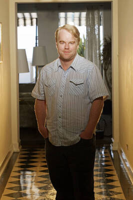 Philip Seymour Hoffman 2000s era Historic Old Photo