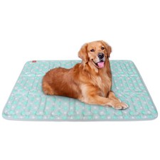 Dog Bed Mat with Cute Prints for Kennels Crates Beds Anti-Slip Bottom Flower
