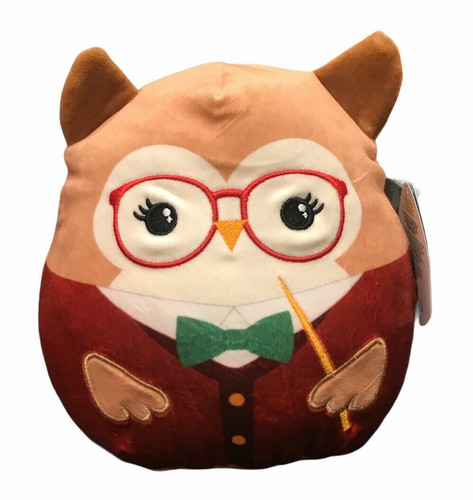 Jaydelle Owl Glasses Soft Tan Plush 