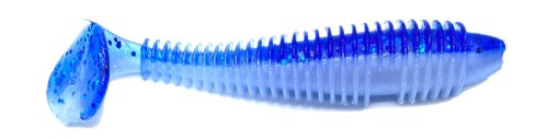 Señuelo de pesca para lubina de plástico suave estilo Keitech con cebo de baño cola de remo estilo Keitech 20 3,8 - Imagen 25 de 35