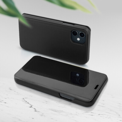Book Cover CLEAR VIEW für Samsung Galaxy A70, black