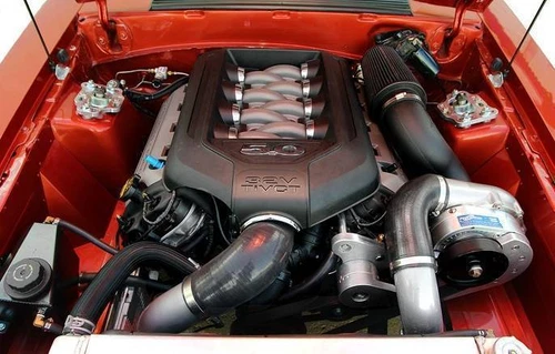 Ford Mustang Coyote 5.0L Swap 4V Procharger HO Intercooled Kit with F-1