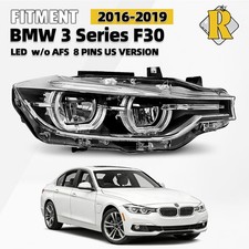 Led Headlight For 2016-2019 Bmw 3 Series F30 320i 340i 330i Wo Afs Right Side Led Headlight For 2016-2019 Bmw 3 Series F30 320i 340i 330i Wo Afs Right Side