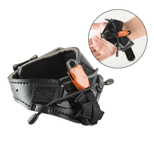 Compoundbow Wrist Release Aids Thumb Trigger Adjustable Archery Hunting Shooting - Picture 11 of 20