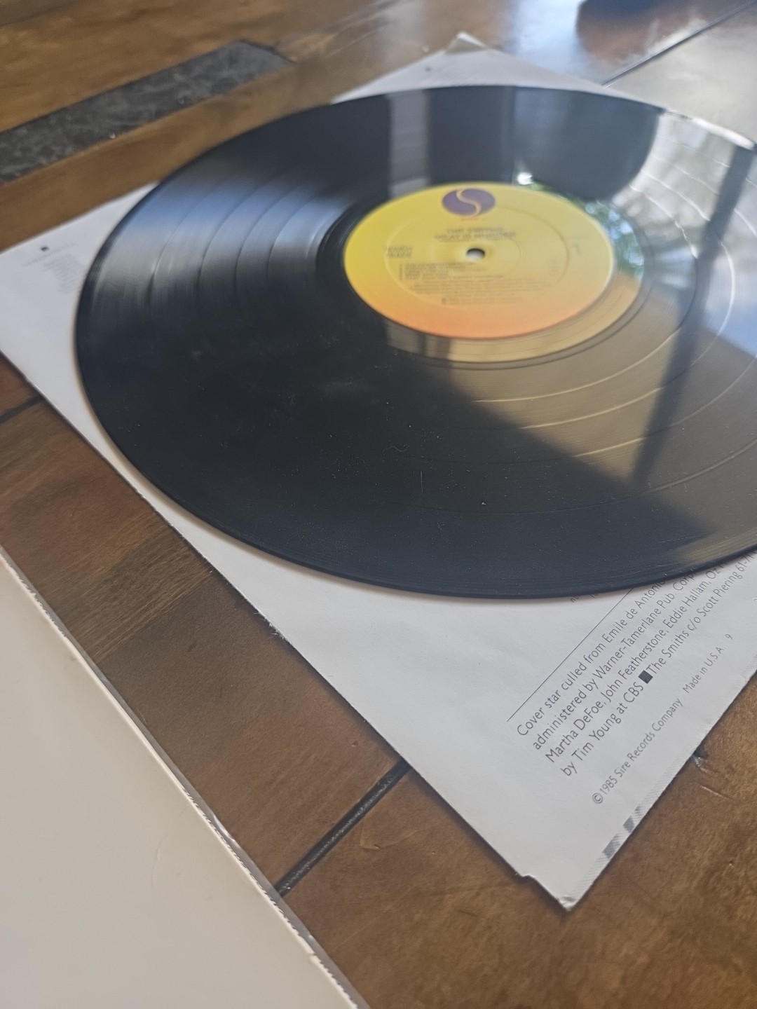 Up For Sale THE SMITHS Meat Is Murder LP 1985 US 1st Press  ROUGH TRADE image 9
