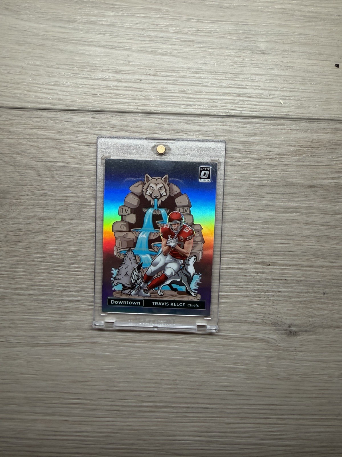 2020 Panini Donruss Optic Travis Kelce DOWNTOWN! #DT10