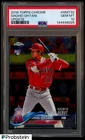 2018 Topps Chrome Update #HMT32 Shohei Ohtani Angels RC Rookie PSA 10 GEM MINT