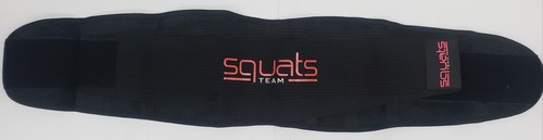 FITMENTEAM SQUATS Training Toning Belt Weight Lifting Strength Core Support - 第 1/19 張圖片