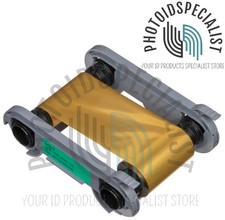 Evolis RCT216NAAA Metallic Gold Monochrome Ri...