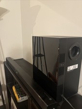 READ Samsung HW-H450 -Subwoofer and Soundbar TV Sound System EUC