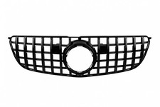 Black lacquer GT type grille suitable for Mercedes GLS X166 2016-2019 with ca... Black lacquer GT type grille suitable for Mercedes GLS X166 2016-2019 with ca...