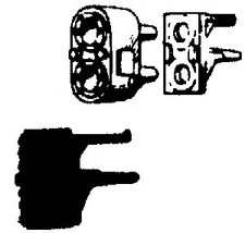 Cal Scale 190-263 HO Steam Loco Twin Light Type Brass Castings Headlight