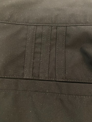 ADIDAS Golf Shorts Mens Black Perfomance Climalite Flat Front 3 Stripe Sz 34 - Picture 6 of 6