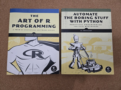 Automate the Boring Stuff with Python - The Art of R Programming Computer Books