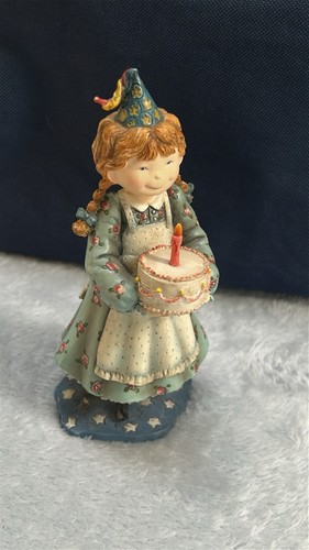 Vintage Special Friends Geburtstag Mädchen Figur Sherri Baldwin 1. Auflage 1999 #39 Kuchen - Bild 2 von 11