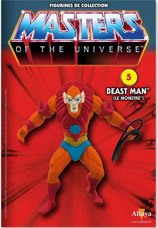 Cadeau geek figurine Beast Man Altaya N°05 Masters of the Universe pour fan