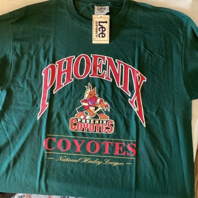 Lee Sport Phoenix Coyotes NHL Green Red Shirt National Hockey League Hockey