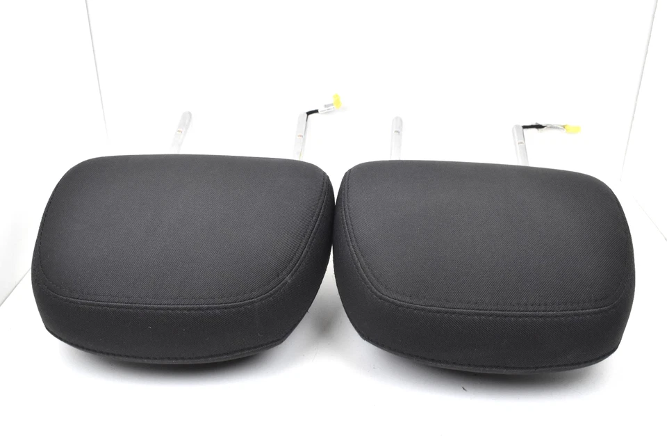 Dodge Caliber 2010-2012 conjunto de reposacabezas activo de tela negra delantero conjunto de pares OEM Foto 3 de 4