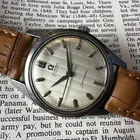 1961 Omega Seamaster Automatic Rare Ribbon Dial Ref. 14700 In Steel