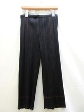 PLEATS PLEASE ISSEY MIYAKE Pants Size 3 Black
