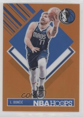 2024 Panini NBA Hoops Tribute Premium Orange Prizm /199 Luka Doncic Dončić 1co7