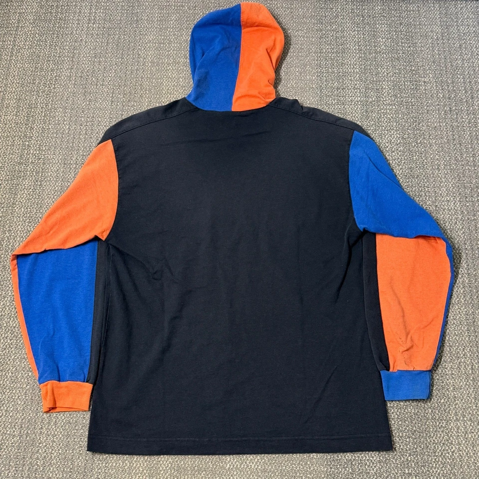 Sudadera con Capucha Vintage Años 90 University of Florida Gators Colorblock Nuez moscada Negra Grande Foto 3 de 4