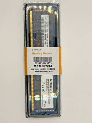 SK Hynix HMT42GR7AFR4A 16GB DDR3L 1600MHz ECC RDIMM PC3L 12800R RAM Arbeitsspeicher Neu