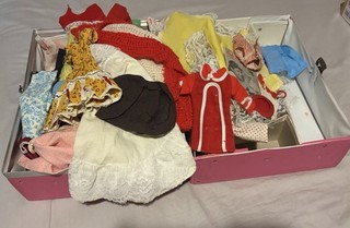1960s 1970s Vintage Barbie doll clothing and accessories Lot