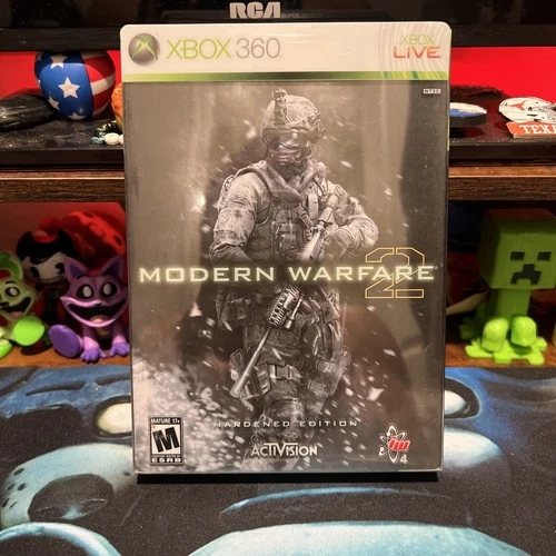 Call of Duty: Modern Warfare 2 Hardened Edition SteelBook Xbox 360 Manual TESTED