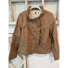 J.Crew size 4 brown wool blazer jacket