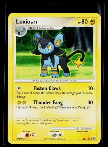 Diamond and Pearl #52/130 Luxio