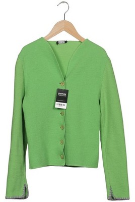 Georg Maier Strickjacke Damen Cardigan Jacke Gr. M Wolle Hellgrün #1gmxm8b