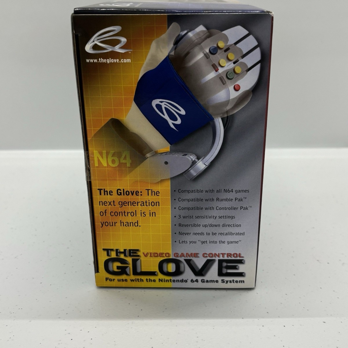 Reality Quest Glove N64 Power Glove Game Snes Glove Reality Quest