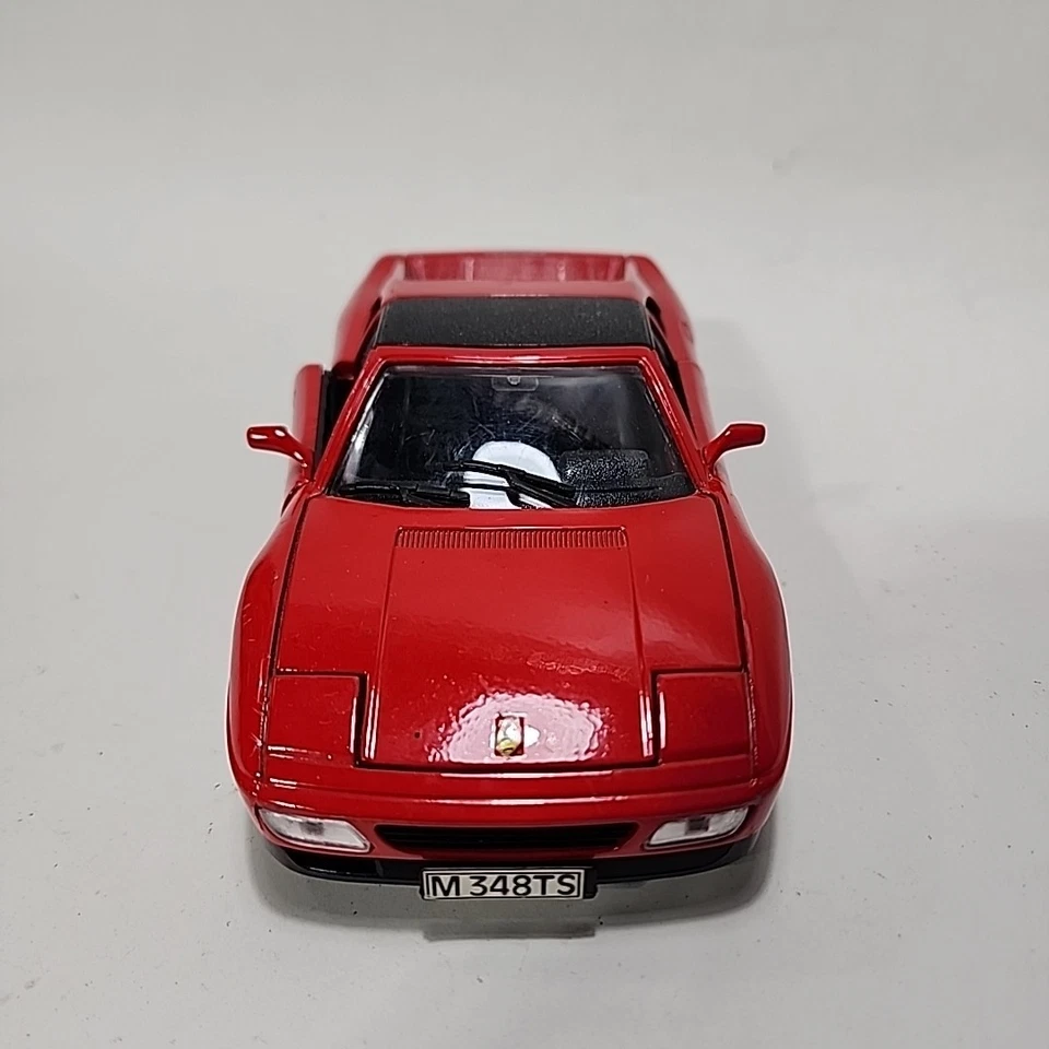 Vintage Welly Ferrari 348TS ROJO escala 1:24 diecast Foto 2 de 4