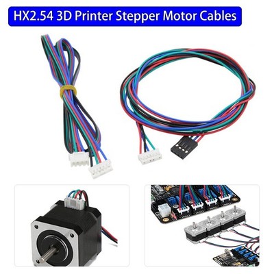 Nema17 Schrittmotor Kabel Stepper Stepmotor CNC für RepRap 3D Drucker 5-15m