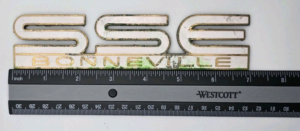 1992-1999 PONTIAC SSE BONNEVILLE ЭМБЛЕМА OEM - Изображение 2 из 4