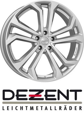 4x Dezent TA 7,5x19 5/114,3 ET45 Silver