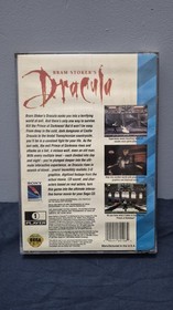 Sega CD Bram Stoker's Dracula 1993 with Case Manual CIB