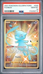 Mew Celebrations Psa 10 | eBay