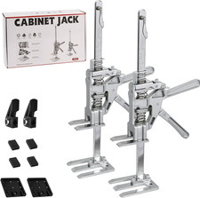 Labor Saving Arm Adjustable Hand Lifting Jack & Furniture Lifter Tool Pack of 2