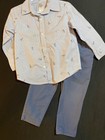 Boy's Set - OshKosh B'gosh Pants and Carter's Dress Shirt Size 2T