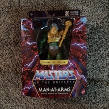 Masters of the Universe MOTU Masterverse Vintage Collection MAN-AT-ARMS Figure