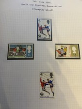 GB  QEII 1966  - WORLD CUP FOOTBALL - Set of 4