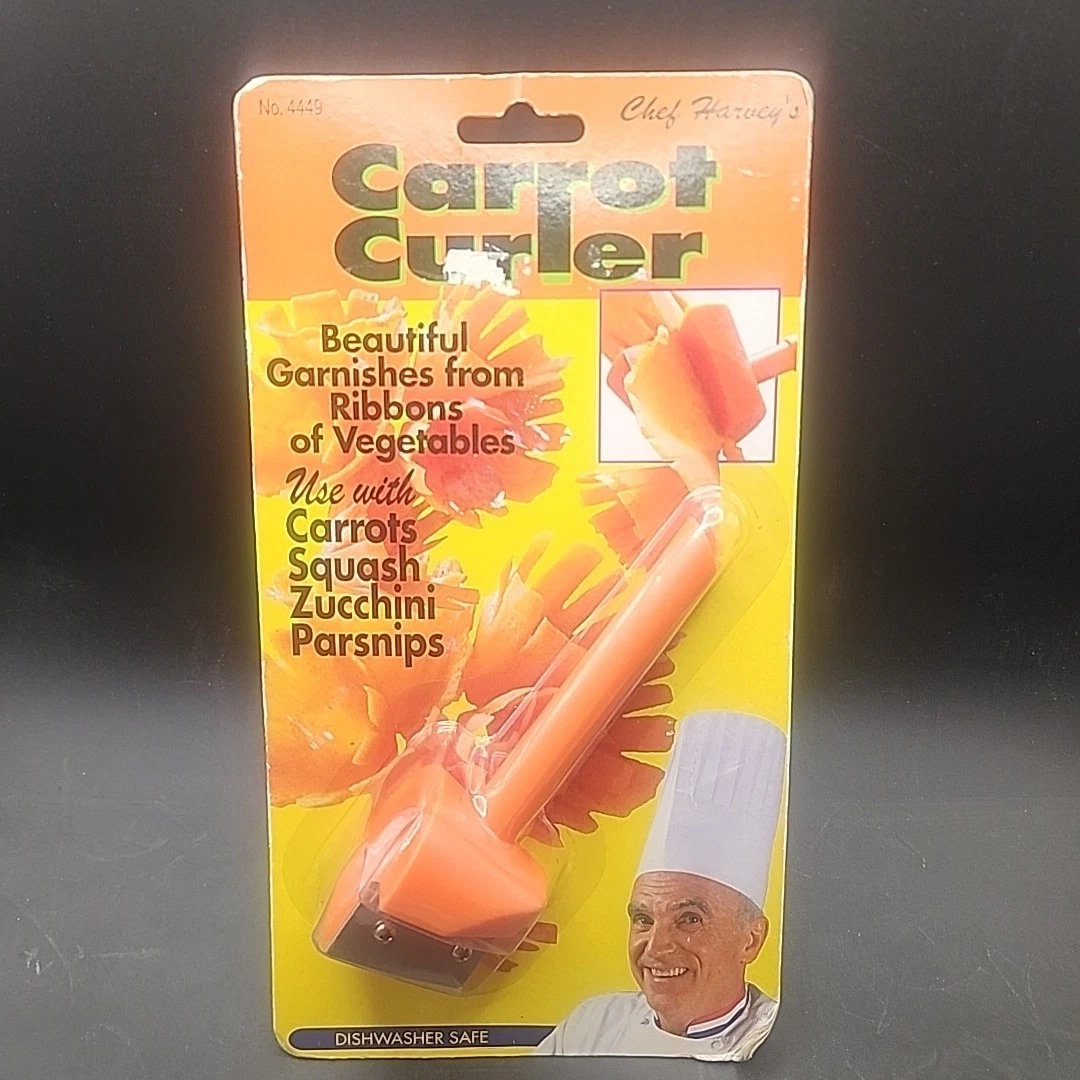 New Vintage 1980's Chef Harvey's 4449 Carrot Curler Vegetable Garnish Maker