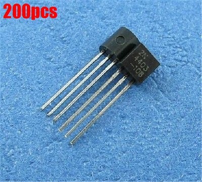 200Pcs Transistor Pnp TO-92 2N4403 Ic New ue