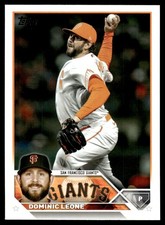 Dominic Leone 2023 Topps #180 San Francisco Giants 33221 Baseball Card